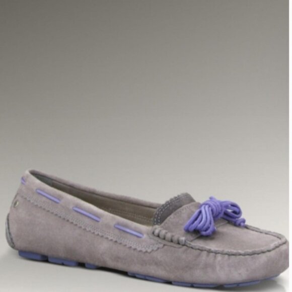 UGG Grey Slippers - Picture 1 of 5